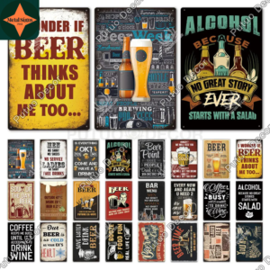 Brewed for Laughs: Our Collection of Funny Beer Metal Signs